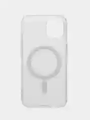 Чехол MagSafe для iPhone 11/12/13/14 Mini Pro Max айфон магнитный прозрачный силикон