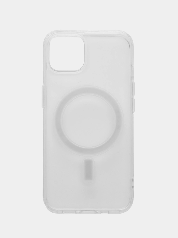 Чехол MagSafe для iPhone 11/12/13/14 Mini Pro Max айфон магнитный прозрачный силикон