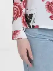 Белый женская рубашка