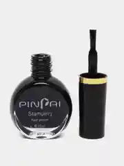 Черный лак для стемпинга PINPAI
