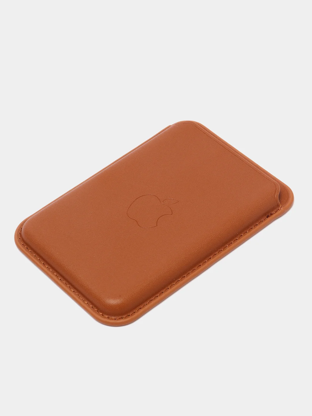 Коричневый картхолдер MagSafe для iPhone