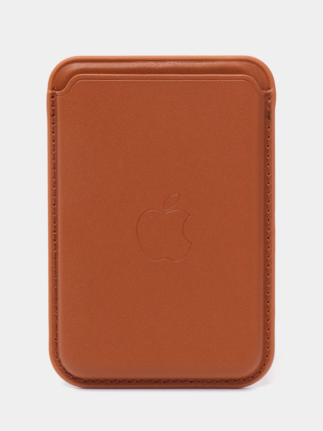 Коричневый картхолдер MagSafe для iPhone