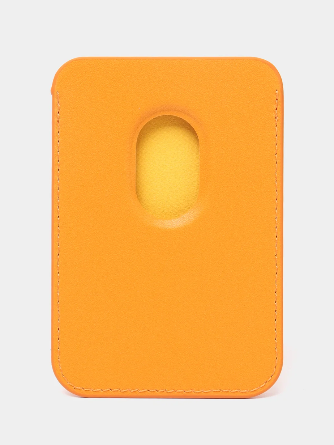 Светло-оранжевый картхолдер MagSafe для iPhone
