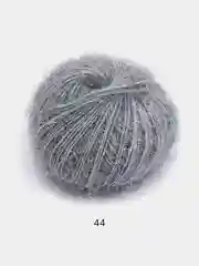 Серый пряжа YarnArt "Christmas", Полиамид, 50 г, 142 м