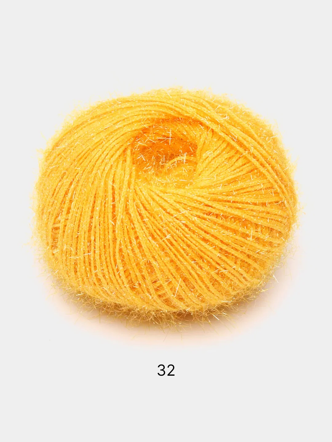 Желтый пряжа YarnArt "Christmas", Полиамид, 50 г, 142 м