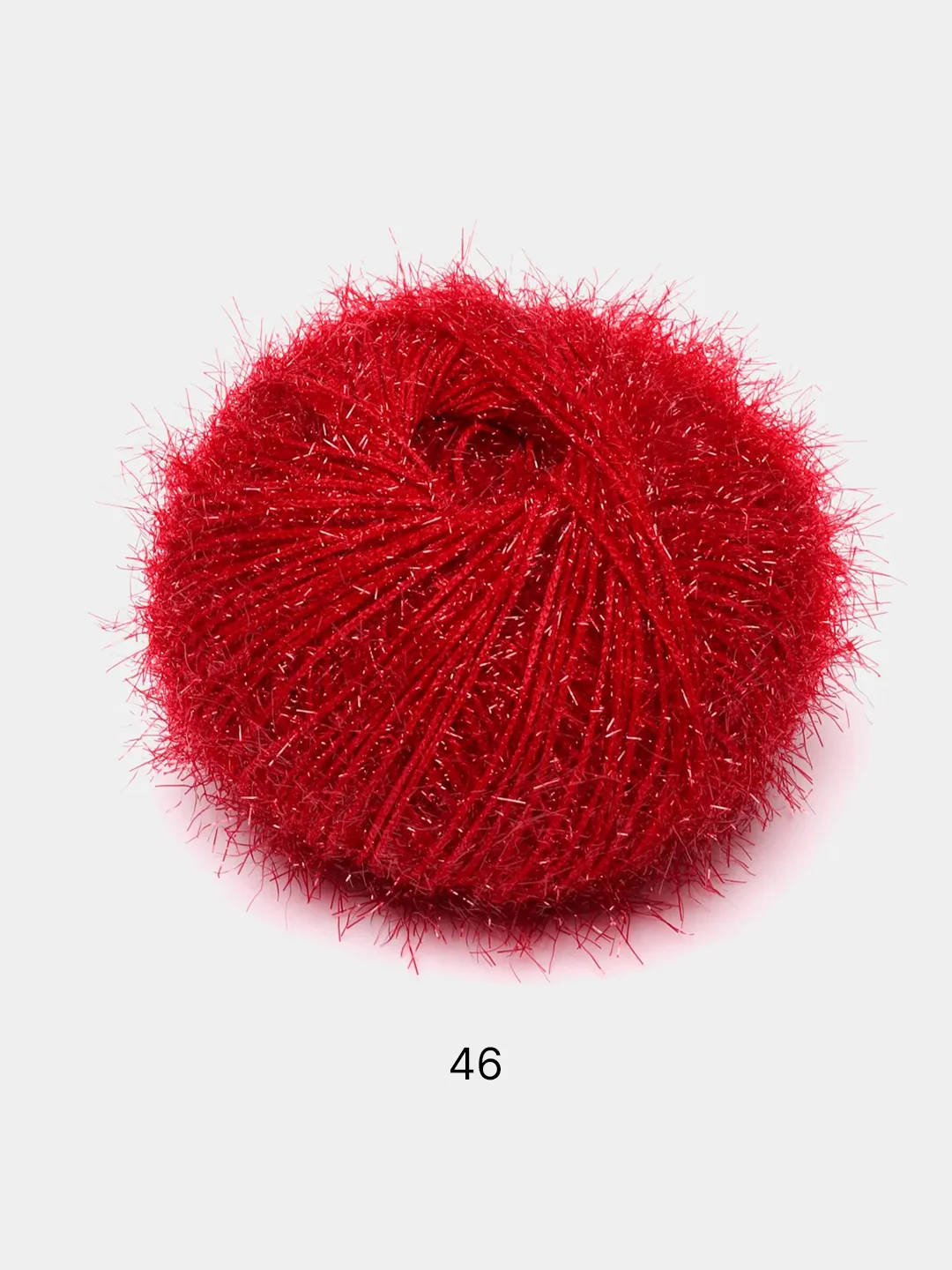 Красный пряжа YarnArt "Christmas", Полиамид, 50 г, 142 м