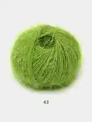 Лесной зеленый пряжа YarnArt "Christmas", Полиамид, 50 г, 142 м