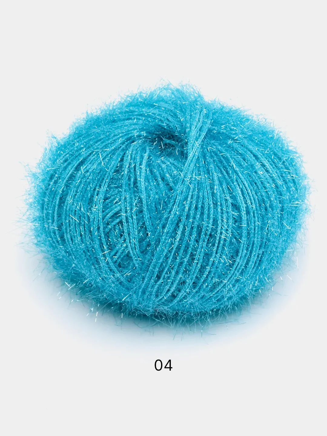 Небесно-голубой пряжа YarnArt "Christmas", Полиамид, 50 г, 142 м