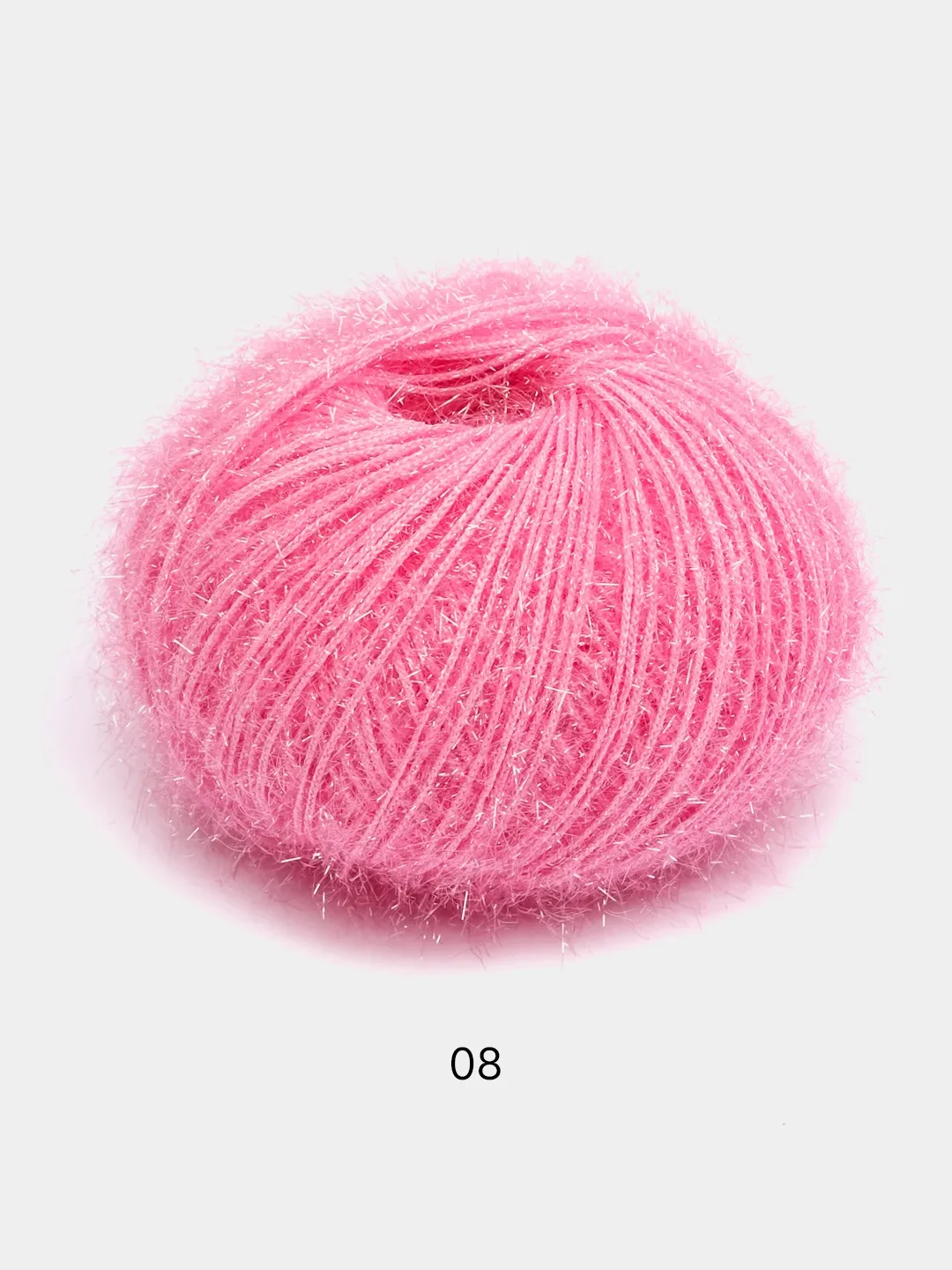 Розовый пряжа YarnArt "Christmas", Полиамид, 50 г, 142 м