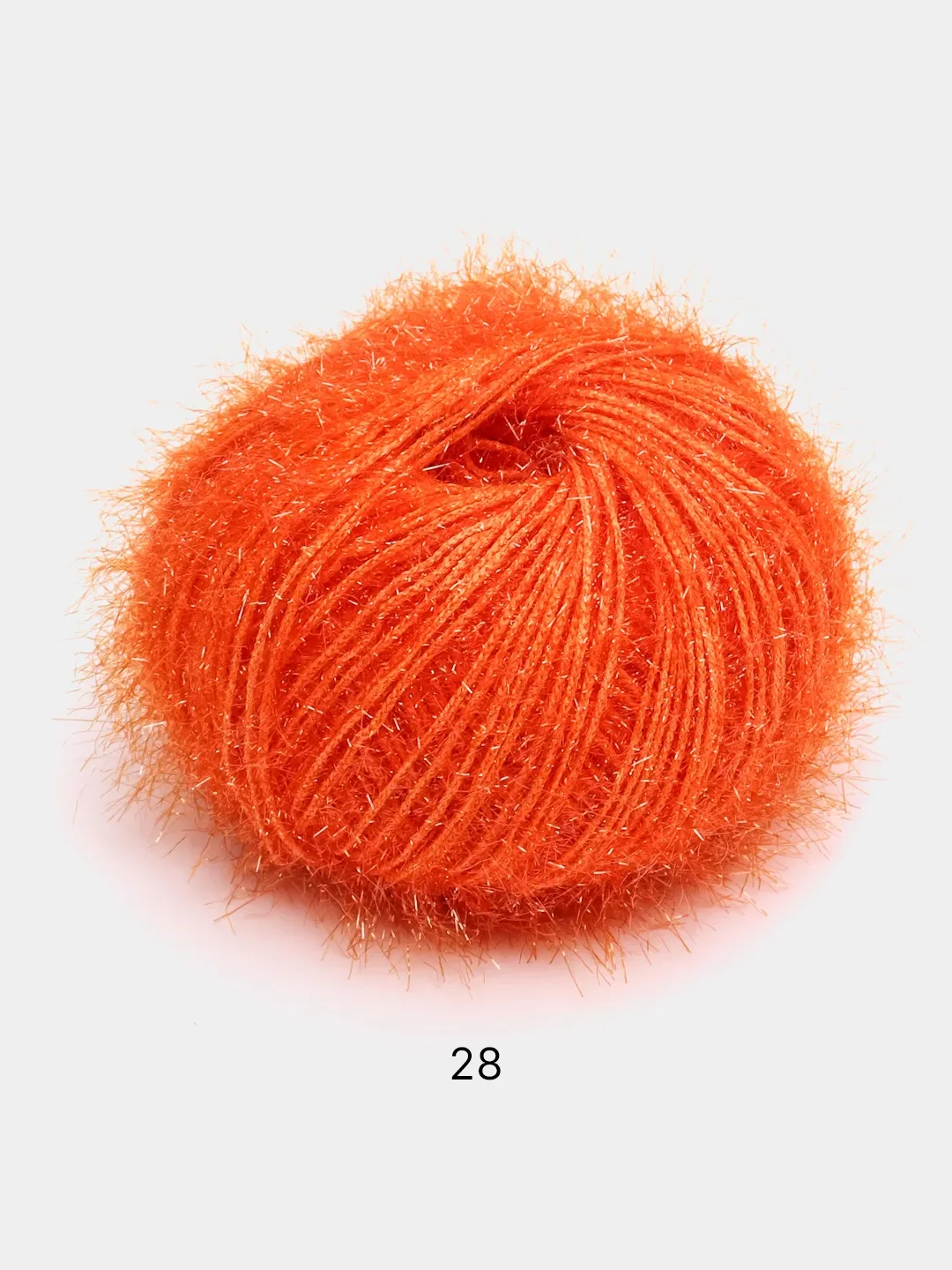 Оранжевый пряжа YarnArt "Christmas", Полиамид, 50 г, 142 м