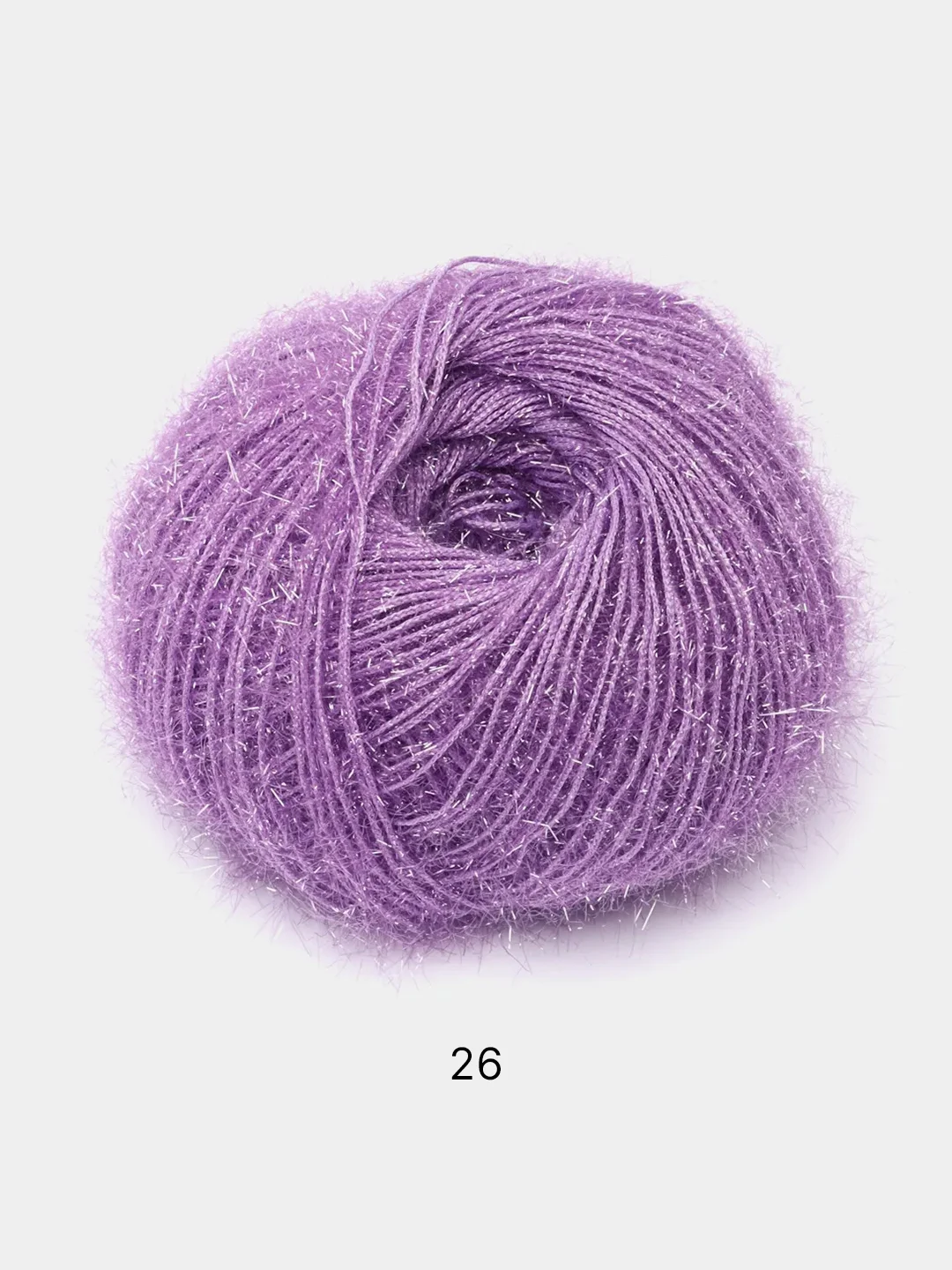 Лавандовый пряжа YarnArt "Christmas", Полиамид, 50 г, 142 м