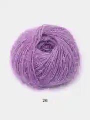 Лавандовый пряжа YarnArt "Christmas", Полиамид, 50 г, 142 м