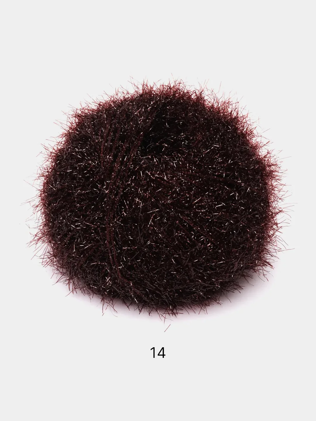 Шоколадный пряжа YarnArt "Christmas", Полиамид, 50 г, 142 м