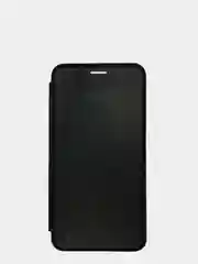 Черный чехол-книжка на Huawei Nova 2S из эко кожи, с карманом для карт
