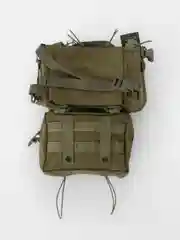 Зеленый разгрузочный жилет
