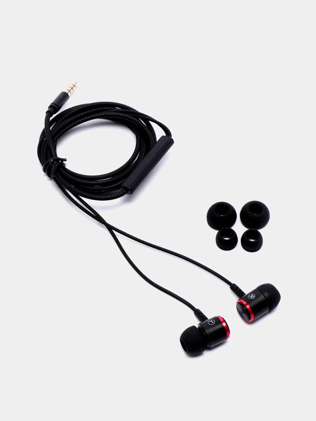 Черный наушники с микрофоном HOCO M42 3.5 mm Jack