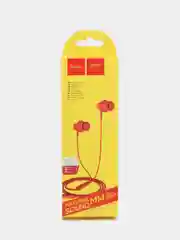Красный наушники с микрофоном HOCO M14 3.5mm Jack
