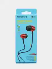 Наушники с микрофоном Borofone BM57, красные