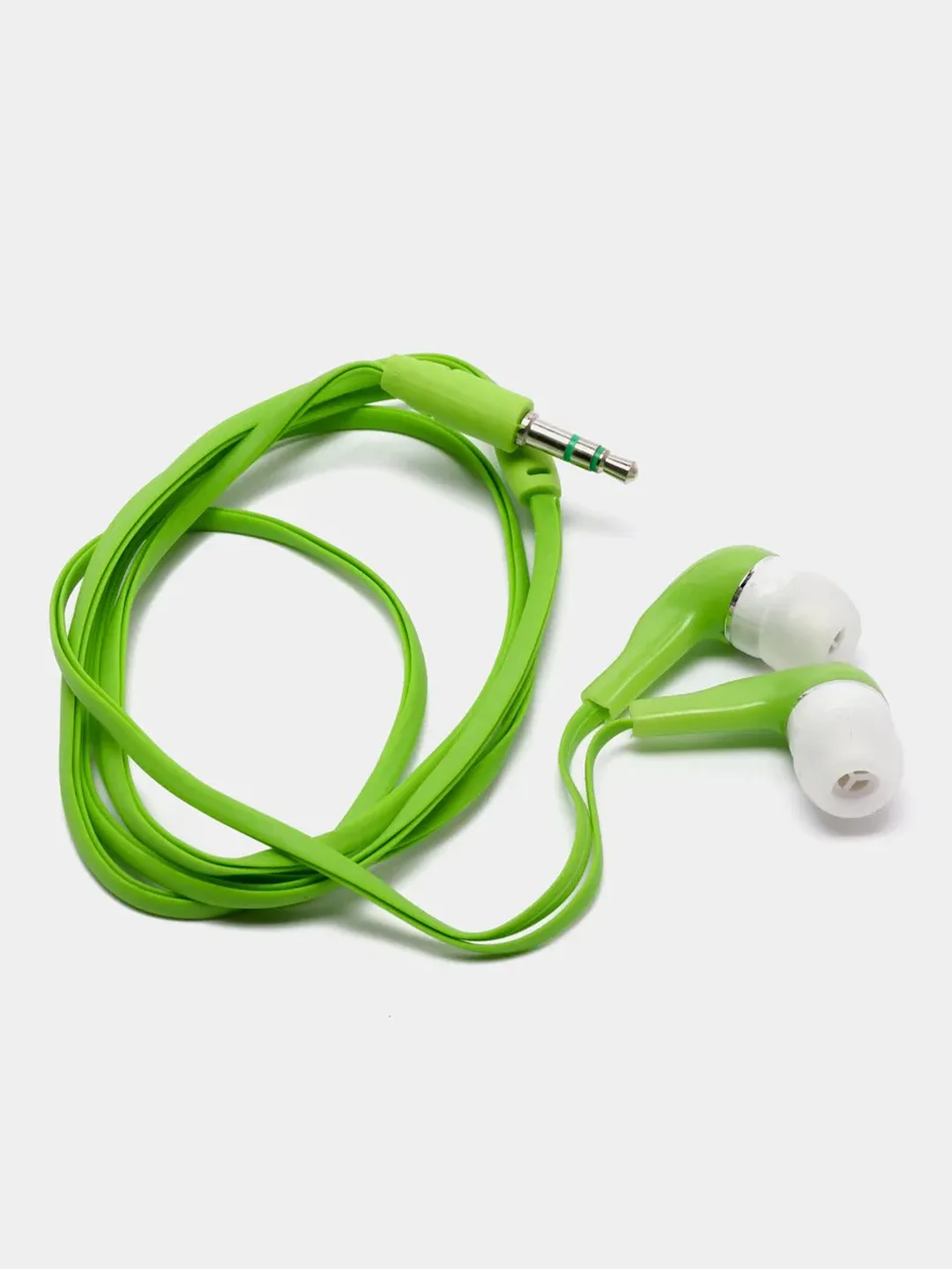Зеленый проводные стерео наушники H110, mini-jack 3,5 мм