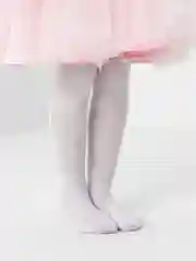 Колготки детские белые, ажурные, для девочек