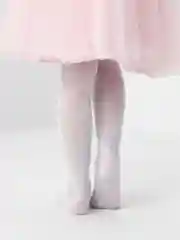 Колготки детские белые, ажурные, для девочек