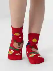 Алый носки детские