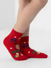 Алый носки детские