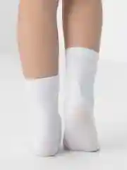 Белый носки белые, унисекс . Носки новогодние