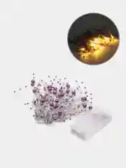 Фиолетовый гирлянда новогодняя светодиодная Бисер, LED, на батарейках