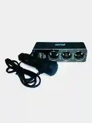 Разветвитель прикуривателя AVS 12/24, 3 выхода+USB, CS313U