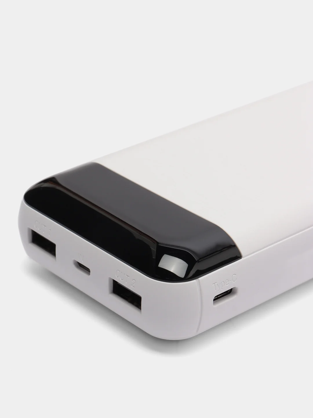 Белый внешний аккумулятор WUW Power bank, 20000 mAh