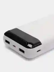 Белый внешний аккумулятор WUW Power bank, 20000 mAh