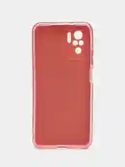 Розовый чехол Xiaomi Redmi Note 10 / Redmi Note 10S / Poco M5s блестящий с защитой камеры