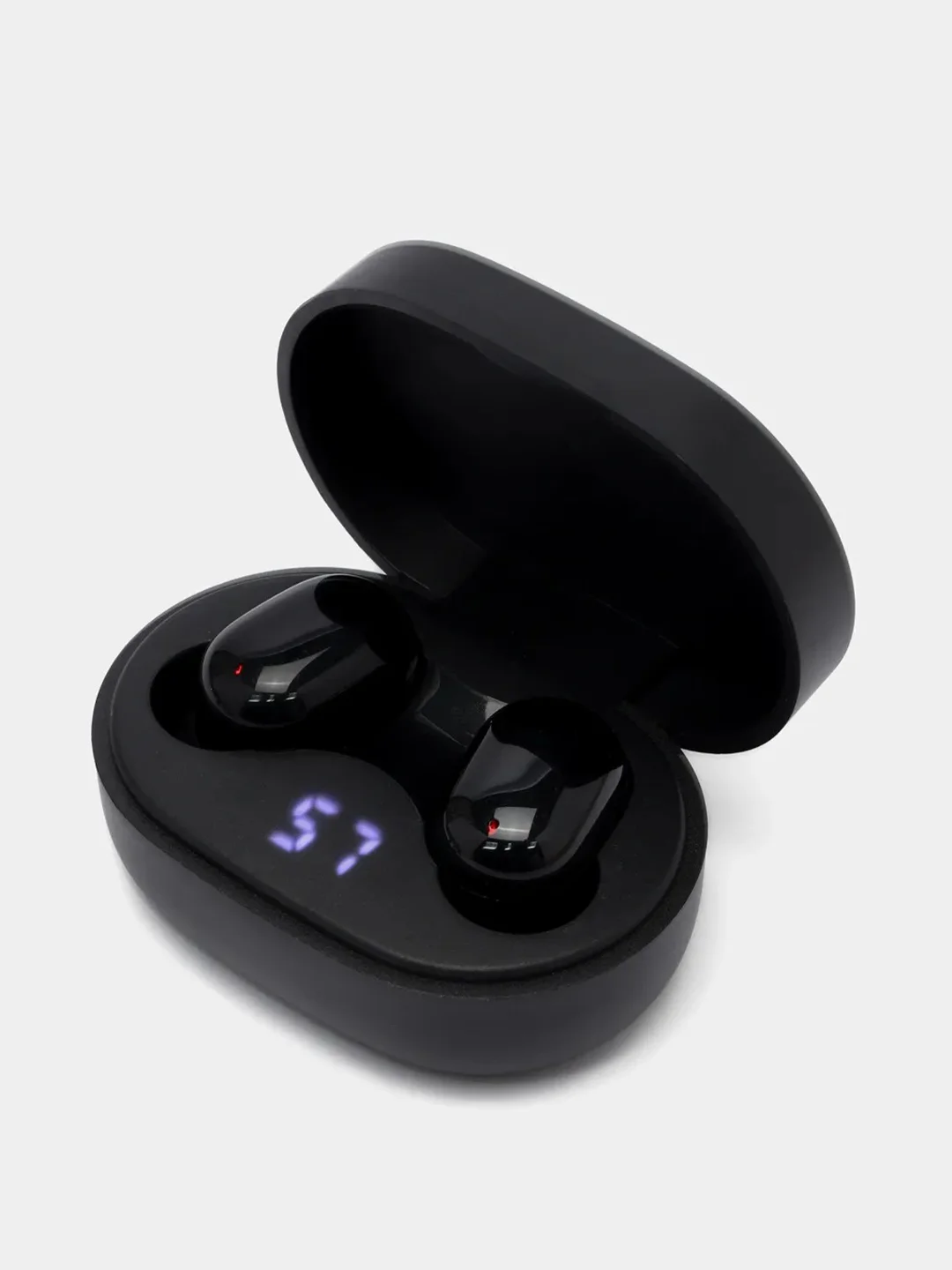 Черный беспроводные наушники,  Bluetooth, сенсорное управление, шумоподавление