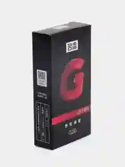 Желтый презервативы "Mingliu G" с крупными точками, 10 штук