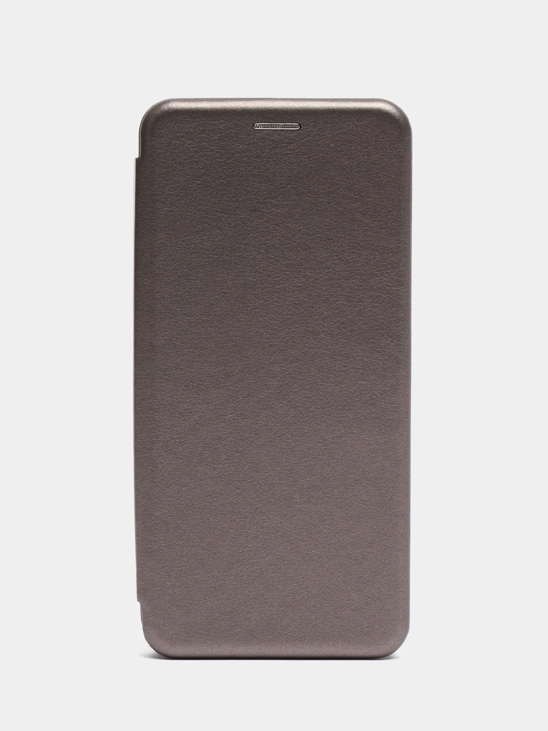Серебряный чехол-книжка для Xiaomi Poco X4 Pro, Сяоми Поко Х4 Про