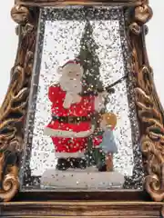 Новогодний музыкальный фонарь "Граммофон", ночник фонарь с музыкой и подсветкой