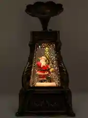 Новогодний музыкальный фонарь "Граммофон", ночник фонарь с музыкой и подсветкой