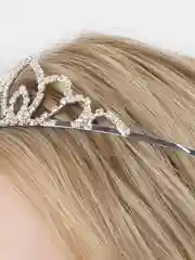 Молочный корона для девочки, диадема детская, бижутерия