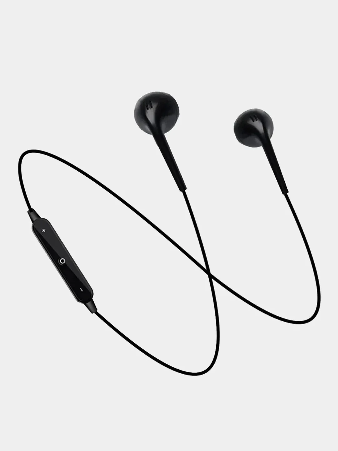 Черный s6 Bluetooth гарнитура беспроводные наушники с микрофоном