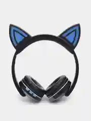 Желтый беспроводные наушники с светящимися ушками CAT EAR