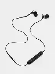 Черный спортивные наушники с магнитными креплениями XT11