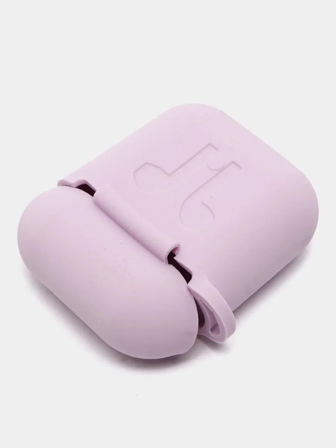 Фиолетовый чехол для беспроводных наушников - бокса Airpods