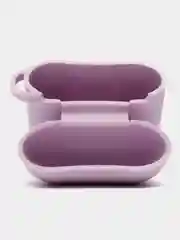Фиолетовый чехол для беспроводных наушников - бокса Airpods