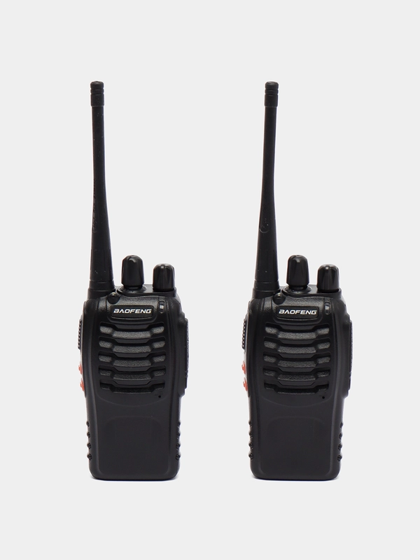 Рация портативная BAOFENG BF-888S до 6 км - комплект - 2шт