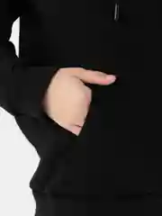 Черный худи детское, сезон весна-осень-зима