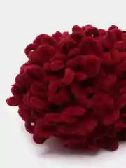 Бордовый puffy Fine Alize пряжа маленькими петельками