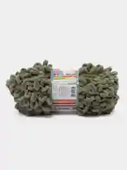 Зелёный хаки puffy Fine Alize пряжа маленькими петельками