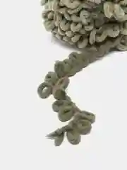Зелёный хаки puffy Fine Alize пряжа маленькими петельками