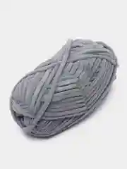 Серый металлик пряжа плюшевая Alize Velluto, 100% микрополиэстер, 100 г, 68 м